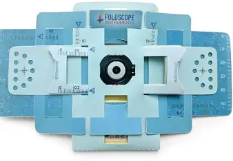 Original DIY Paper Foldscope Microscope Basic Kit
